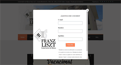 Desktop Screenshot of franzliszt.edu.ec